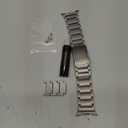 LULULOOK Titanium Watch Band for Samsung Galaxy Watch 8 40mm 44mm & 8 Classic 46mm 2025, Adjustable Titanium Metal Watch Band Strap with Removal Tool, Folding Clasp for Men Women