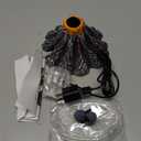 Uniclife Aquarium Volcano Ornament Kit with Air Stone Bubbler Fish Tank Decorations (Yellow)