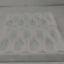 UMEIED Set of 16 Champagne Glasses, Champagne Flutes with Classic Shape, Long stem Sparkling Wine glasses for Wedding, Restaurant, Bar, Wine Toasting, Clear (Transparent)