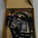 2 Pcs Gooseneck Mic Stand Mic Holder Microphone Stand Mount Adjustable Arm Adapter Podium Microphone Flexible Gooseneck Desktop 3/8 to 5/8 Inch with Clip Desk Clamp Music Recording Equipment