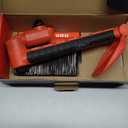 Multi-Angle Gutter Cleaning Tools from the Ground - Gutter Cleaner tool attachment for Threaded Poles - Gutter Scoop & Brush for rain gutter cleaning and leaf removal from Gutter Guard