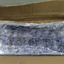 60" X 86" Plastic Vinyl Strip Door Curtain Kit with Hardware