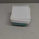 Silicone Freezer Tray for Soup Ice Cubes: 2-Cup Freezing Trays with Lid for Meal Prep - 4Pack Silicon Soup Portion Freeze Tray Make Stock Souped Ice Cube (Green+Blue+Aqua+Pink)