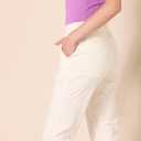 Amazon Essentials Women's High-Rise Regular-Fit Ankle-Length Tapered-Leg Khaki Pant (2)