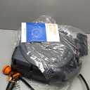 Giraffe Tools Retractable Garden Hose Reel 1/2 Inch x 130 ft, Super Heavy Duty, Any Length Lock, Slow Return System, Wall Mounted and 180 Deg Swivel Bracket