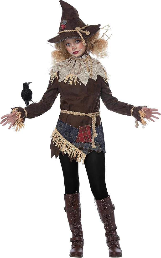 California Costumes, Creepy Scarecrow, Tween Costume (X-Large)