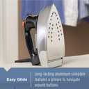 BLACK+DECKER The Classic Iron, F67E-T, Aluminum Soleplate, Steam or Dry Ironing, 7 Temperature Settings, Anti-Drip