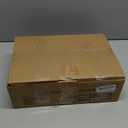 Sunhoo Bread Box for Kitchen Countertop Wooden Bread Storage Container Bin 2 Layer Breadbox Holder Large Capacity Keeper Vintage Farmhouse Food Organizer Pantry Shelf Acrylic Window (Brown)