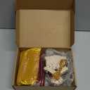 12 Sets Christmas Nativity Scene Ornaments with Velvet Bags Wooden Religious Christmas Ornaments for Christmas Tree Christian Gifts Religious Gifts Jesus Ornaments