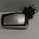 Right Passenger Side Mirror Compatible With 2019-2025 GMC Sierra 1500 With Power Folding Heated Turn Signal Puddle Light Memory Temperature Sensor Chrome Replace#84898873 84732186(15Pins)