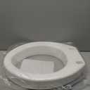 Carex Toilet Seat Riser, Elongated Raised Toilet Seat Adds 3.5 inches to Toilet Height, for Assistance Bending or Sitting, 300 Pound Weight Capacity Toilet Riser