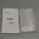 Honeydak 6 Pcs Reusable Glass Straws with 1 Cleaning Brushes, Glass Straws Shatter Resistant Drinking Straw Beach Ocean Themed Party Favors Bridal Engagement Drinkware Decor(Starfish,White)