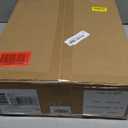 Rattan Nightstand, Boho Night Stand Farmhouse Wood Bedside Table with Storage and Open Shelf, End Side Accent Table for Bedroom,Living Room,White (Normal)