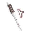 Conair Double Ceramic 1-Inch Thermal Brush, Heated Round Brush for Blowouts, Curls, and Waves, Ceramic Technology Eliminates Damaging Hot Spots for Smooth, Shiny Hair