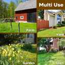 LEBMP Mole Repellent, Gopher Repellent, Groundhogs Repellant Outdoor, Vole Deterrent, Armadillo Repellent for Lawns, Keep Mole Out of Yard, Get Rid of Gophers, Covers Up to 120 Sq Ft-8Pcs