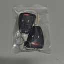 Key Fob fits for 04-09 Dodge Durango/ 05-11 Dakota/ 06-09 Ram/ 08-14 Avenger/ 07-12 Caliber Nitro/ 06-17 Wrangler/ 07-16 Compass Patriot/ 2006-2010 Chrysler PT Cruiser/ 07-09 Aspen Sebring,2Pcs