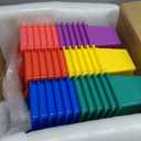 Teling 36 Pcs Book Bins Bulk for Classroom Storage Plastic Magazine Holder with Label Interlocking File Folder Organizer Binder Container Box for School Office Desktop Bookshelf Home (Rainbow Bright), 
Product Dimensions	19.09"L x 18.9"W x 13.39"H