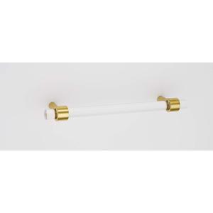 Alno A860-8-PB Contemporary Acrylic 8 Inch Center to Center Bar Cabinet Pull