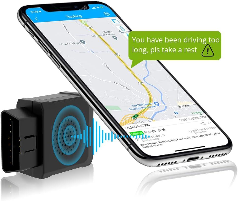 2 x 4G OBD GPS Tracker for Vehicle, 16PIN Real-Time Car Tracking Device | Over-speed GEO Fence Alert for Car, Truck -Low Cost Subscription