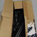 100-Pack Christmas Light Yard Stakes, 5.5 Inch Lighting Stakes for C7 C9 Christmas Lights Outdoor, Universal Yard Stakes for Outdoor Holiday Lights Use on Garden Lawn Patio Pathway Walkway  Black