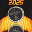 Duracell 2025 Coin Button Batteries, 2 Count (Pack of 4)