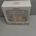 Vanplay Car Ramp Toys for One Year Old Boy Birthday Gifts, Wooden Montessori Toys for 1 2 Year Old, Race Track Truck Toy with 4 Mini Cars, First Christmas Birthday Gifts for Toddlers 1-3-2-4