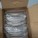 BSTKEY Taco Holders Set of 5, Stainless Steel Taco Stand, Soft or Hard Shell Taco Rack for Taco Bar, Burritos and Tortillas Holder for Kitchen Restaurant