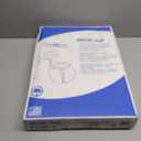 BEMIS 2L2155T 000 Medic-Aid 2" Lift Raised Open Front Plastic Toilet Seat, ELONGATED, Long Lasting Solid Plastic, White