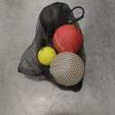 4 Pcs Hockey Stick Handling Balls 4 Weights Roller and Street Hockey Balls Training Aids Field Ball Training Equipment for Youth Beginner Advancer Indoor Outdoor Practice Skills Speed Reaction