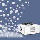 Fog Bubble Machine, 2 in 1 Smoke Bubble Maker, 400W No-Spill Smoke Bubble Blower, Make Colorful Bubbles | White Fog Bubbles for Indoor Outdoor Birthday Halloween Party