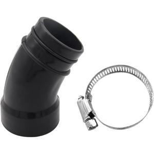 Joywayus 45 Degree Angled Connector for Air Hopper Spray Gun 1-1/2" Diameter