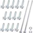 Oil Pan Bolt Kit Replacement for All GM Chevy LS Series EnginesLS1 LS3 LS2 LQ4 LQ9 LS6 L92 L99 L33 Silverado Camaro Corvette 4.8 5.3 6.0 6.2L 1997 1998 1999 2000 2001 2002 2003 2004 2005-2020 Vortec