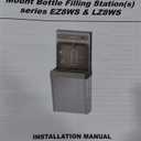 Elkay LZ8WSSSMC ezH2O Refrigerated Surface Mount Bottle Filling Station Filtered 8GPH Stainless Steel