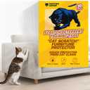 20 Pack Cat Scratch Furniture Protector Tape Sheets, Double-Sided Sticky Training (10 XL, 8 Large, 2 Medium), Anti-Scratch Couch & Sofa Guard,Clear,Not for Leather, Velvet, Microfiber