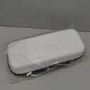 Carry Case designed for Playstation Portal remote player for PS5 Console holds accessories, Travel and Storage Protection for headset charger and more WHITE/BLACK - Easy Clean Case Gift box Edition