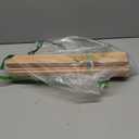 6 Pcs 15.7 Inch Wooden Drawer Slides Bottom Mount, Classic Traditional Wood Center Guide Track with Slide Glides, Replacement Inforcement Part for Drawer