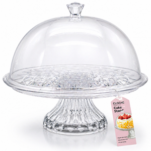Cloche Cake Stand And Dome Set 