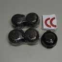 Stove Knob Covers for Child Safety - 5 Pack Babepai Upgraded Double-Key Design Universal Size Baby Safety Gas Oven Knob Covers Stove Guard Baby Proofing (Black)