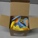 Dog Toys 3-Pack Cute Duck Shapes Puppy Toys No-Stuffing Squeaky and Crinkle Interactive Dog Chew Toy for Small to Large Breeds (Multicolor)