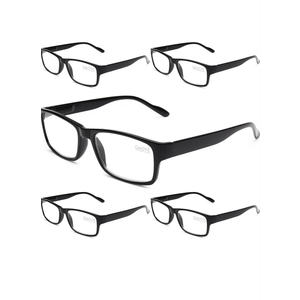 Gaoye Professional Reading Glasses for All Day - Computer Readers with Blue Light Protection - Value Pack