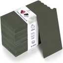 Premium 3-Ply Napkins 50-Count - Compostable 16x16 inch Disposable Dark Green Dinner Napkins for Weddings, Parties & Events - Elegant Eco-Friendly Collection