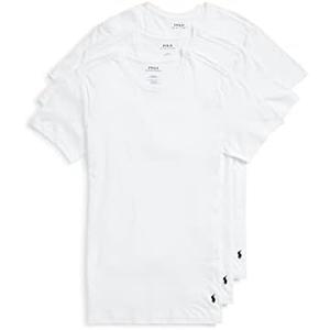 POLO Men's Ralph Lauren Slim Fit Wicking Crew Undershirts 3-Pack (Size XS)
