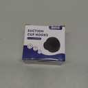 Bntuk Suction Cup Hooks for Shower, Bath Robe Looafh Hook for Hanging - 2 Pack, White