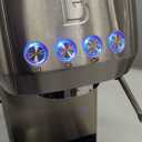 CASABREWS 3700 Essential Espresso Machine 20 Bar, Stainless Steel Cappuccino & Latte Machine with Steam Frother for Home, 43.9oz Water Tank, Coffee Gift for Women & Men, Silver