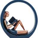 EKDJKK Resin Figurine Reading a Book Yoga Girl Bookshelf Bookcase Aesthetic Decoration Sculpture Accent Piece, Art Sculptures Modern Accents Figurine for Library Office Steel Statue Gifts (As Picture Show)