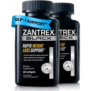 Zantrex Thermogenic Energy GLP-1 & Metabolism Support Softgels, 120 Count