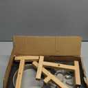 Elevated Slow Feeder Ceramic Dog Bowls Set for Meduim Size, Raised 2.7" Height, Cute Paw Slow Feeding Food Bowl and Water Bowl with Stand for Medium Breed, Size 6.3" Dx2 H, Non Slip, Grey