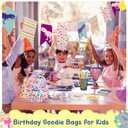 170 Pcs 24 Set Stationery Party Favors for Kids Return Gifts for Birthday Party with Cute Sticky Notes for School Birthday Goodie Bags Gift Rewards Prizes Bulk Office Supplies