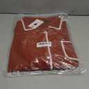 ZESICA Womens Corduroy Shacket Jacket Long Sleeve Button Down Shirt Oversized Blouses Tops with Pockets (Medium, Rust)