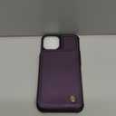 Vinich for iPhone 14 Wallet Case with Card Holder, RFID Blocking Credit Slots Kickstand Shockproof Phone Cover Fit for iPhone 14 6.1" Purple
